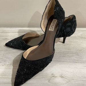Badgley Mischka Ginny in black - size 7.5